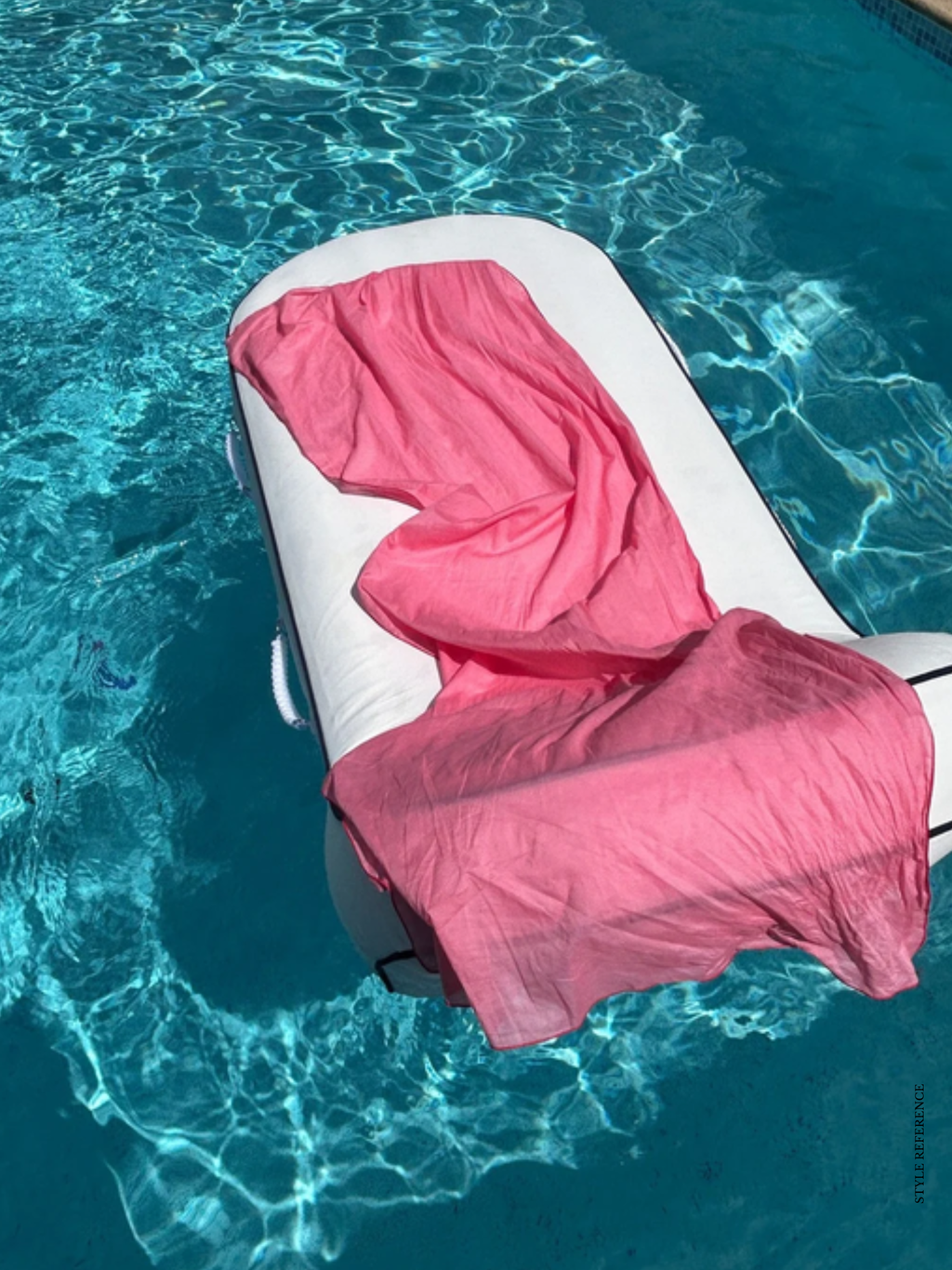 Lumen S Piece, in Soft Pink Cotton